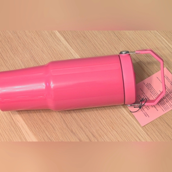 NWT Juicy Couture Insulated Hot/Cold Tumbler w/ Pop-Up Straw & Easy Carry Handle - Picture 11 of 13